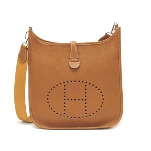 エルメス エヴリン 16/27/32 ゴールド×シルバー金具 he-ba-4388