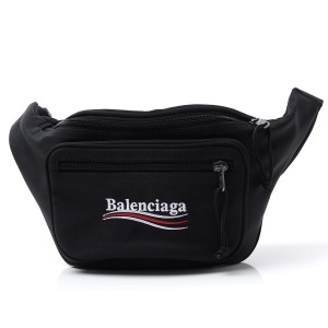 バレンシアガ BALENCIAGA ボディバッグ ベルトバッグ ウエストポーチ ブラック メンズ バッグ モード トレンド EXPLORER BELT BAG エクスプローラー 482389 9wb35 1000​