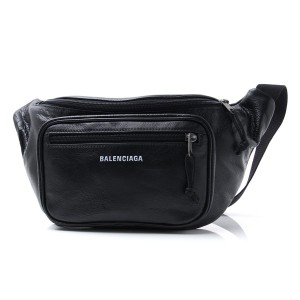 バレンシアガ BALENCIAGA ウエストポーチ ベルトバッグ ウエストポーチ ブラック メンズ バッグ モード トレンド 　エクスプローラー529550 db5j5 1000