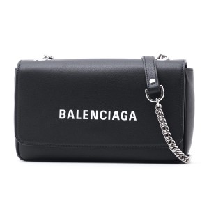 バレンシアガ BALENCIAGA ショルダーバッグ 2WAY ブラック レディース ギフト プレゼント レザー 本革 お財布ショルダー 537387 dlq4n 1000 EVERYDAY エブリデイ