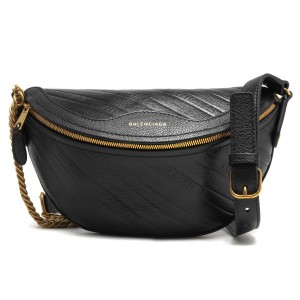 バレンシアガ BALENCIAGA ベルトバッグ/ボディバッグ スーベニア ブラック  メンズ レディース 565510 AQ4CM 1000​