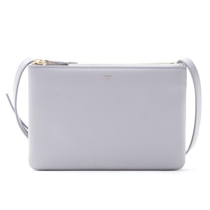 セリーヌ CELINE ショルダーバッグ グレー レディース ギフト プレゼント レザー 本革 グレー 16511 3eta 08gc Trio トリオ