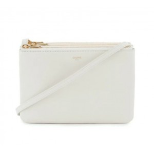 セリーヌ CELINE Trio レザーショルダーバッグ 17145 3eta 28wh
