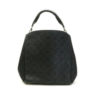 ルイヴィトン LOUIS VUITTON 2WAY ハンドバッグ バビロンPM ノワール ストラップ付 マヒナ M50031