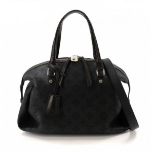 ルイ ヴィトン LOUIS VUITTON マヒナ アステリア 2way ハンド ショルダー バッグ レザー ノワール M54671