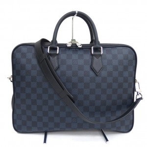 LOUIS VUITTON ルイ ヴィトン ダンディ･ブリーフケース N63298 コーティングキャンバス ダミエ･コバルト メンズ