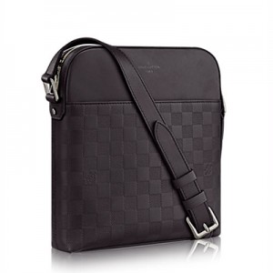 ルイヴィトン​ LOUIS VUITTON  ポシェット・ディストリクト ダミエ　アンフィニ　オニキス メンズバッグ　ショルダーバッグ N23355