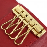 LOUIS VUITTON (ルイ・ヴィトン) 4連キーケース レッド ヴェルニ M91976