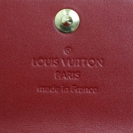 LOUIS VUITTON (ルイ・ヴィトン) 4連キーケース レッド ヴェルニ M91976