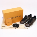 ルイヴィトン【LOUIS VUITTON】1A1F4K フロントローライン スニーカー パテントモノグラムキャンバス レディースシューズ 婦人靴