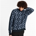 ルイヴィトン LOUIS VUITTON モノグラムフラワージャカードクルーネック 1A89YB