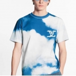 ルイヴィトン Louis Vuitton クラウド プリントTシャツ 1A89U5