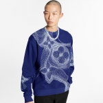 ルイヴィトン Louis Vuitton フラワープリンテッドスウェットシャツ 1A8A7F