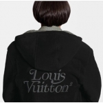 ルイヴィトン Louis Vuitton LV刺繍 キルティング モールスキンパーカー 1A7WZR