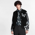 ルイヴィトン Louis Vuitton ジャケット ブルゾン ウール/カシミア 迷彩 1A9P5U