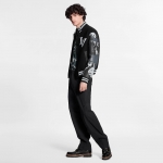 ルイヴィトン Louis Vuitton ジャケット ブルゾン ウール/カシミア 迷彩 1A9P5U
