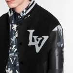 ルイヴィトン Louis Vuitton ジャケット ブルゾン ウール/カシミア 迷彩 1A9P5U