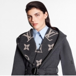 Louis Vuitton 新作 ルイヴィトン ウール ラップ コート 1A82GO