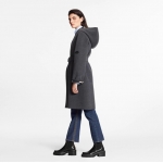 Louis Vuitton 新作 ルイヴィトン ウール ラップ コート 1A82GO