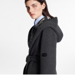 Louis Vuitton 新作 ルイヴィトン ウール ラップ コート 1A82GO