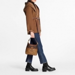 LouisVuitton モノグラムディテール ラップピーコート 1A8260