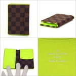 ルイヴィトン カードケース(名刺入れ) Louis Vuitton N63157 ブランド小物 ダミエ オーガナイザー・ドュ ポッシュ メンズ ジョーヌ イエロー