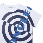 モンクレール MONCLER クルーネックTシャツ ホワイト レディース 8c71720 83907 001