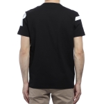 モンクレールTシャツ メンズ MONCLER 半袖 ビッグロゴ ホワイト/ブラック 8C70610 8390T 999