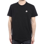 モンクレール MONCLER クルーネックTシャツ MAGLIA T-SHIRT ブラック メンズ 8c70910-v8141-999