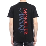 モンクレール MONCLER クルーネックTシャツ MAGLIA T-SHIRT ブラック メンズ 8c70910-v8141-999