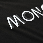 MONCLER モンクレール 8C75910 8390T 999 MAGLIA マーリア クルーネック 半袖 Tシャツ カットソー ロゴT コットン メンズ