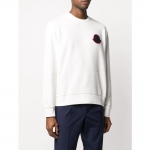 モンクレール MONCLER ロゴパッチ 長袖 コットン スウェットシャツ 8g708008098u034