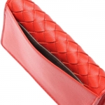ボッテガヴェネタ BOTTEGA VENETA カードケース 名刺入れ NAPPA ベスビオ レッド系 133945 v001u 6506 メンズ＆レディース