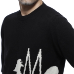 モンクレール MONCLER クルーネックセーター ブラック メンズ ニット 9041300 a9040 999