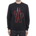 モンクレール MONCLER スウェットシャツ ブルー メンズ 8g70010 8098u 778 MAGLIA GIROCOLLO