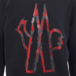 モンクレール MONCLER スウェットシャツ ブルー メンズ 8g70010 8098u 778 MAGLIA GIROCOLLO