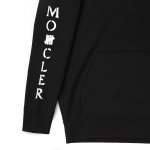 洋服モンクレール MONCLER パーカ フーディ ブラック メンズ 8g71910 v8187 999 MONCLER GENIUS 2 MONCLER 1952 MAGLIA GIROCOLLO