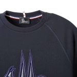 モンクレール グルノーブル MONCLER GRENOBLE スウェット トレーナー ブルー メンズ 8g70800 80451 740 MAGLIA GIROCOLLO