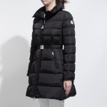 モンクレール MONCLER ダウンコート ブラック レディース アウター ロング accenteur 4934105 54155 999 ACCENTEUR