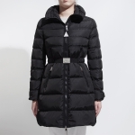 モンクレール MONCLER ダウンコート ブラック レディース アウター ロング accenteur 4934105 54155 999 ACCENTEUR