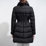 モンクレール MONCLER ダウンコート ブラック レディース アウター ロング accenteur 4934105 54155 999 ACCENTEUR