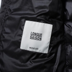 モンクレール MONCLER ダウンジャケット ブラック レディース キッズ 親子 ペア プレゼント glycine 1a10910 c0428 999 GLYCINE LONGUE SAISON