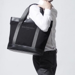 バレンシアガ BALENCIAGA トートバッグ ブラック メンズ キャンバス カジュアル NAVY TOTLE ネイビートート 374767 aq3an 1000 