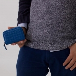 ボッテガヴェネタ BOTTEGA VENETA コインケース【小銭入れ】 イントレチャート 【INTRECCIATO】 ピーコックブルー 114075 V001N 4321 メンズ