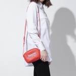 バレンシアガ BALENCIAGA ショルダーバッグ レッド レディース ギフト プレゼント レザー 本革 ポシェット EVERYDAY CAMERA XS エブリデイ カメラバッグ 489809 d6w9n 6570 ​