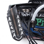 バレンシアガ BALENCIAGA ハンドバッグ 2WAY ブラック レディース ギフト プレゼント レザー 本革 ブラック クロ 黒 GRAFFITI CLASSIC CITY グラフティ クラシック シティ 431621 