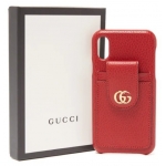 GUCCI グッチ グレインレザー iPhone X、XR、XS、XS max ケース 603758 H23B0 9966