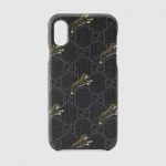 GUCCIiphoneケース ソフトt GG スプリームタイガー iPhone X / XR /XSケース 598183 HPL00 1093