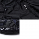 バレンシアガ BALENCIAGA ボストンバッグ ブラック レディース ギフト プレゼント ブラック 黒 ナイロン 旅行 スポーツ  WHEEL BAG M  489941 9f91 1090​