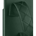 ボッテガ.ヴェネタ Bottega Veneta 編込み レザーハンドル付き iPhone11 iPhone12ケース 625660VCPQ33107